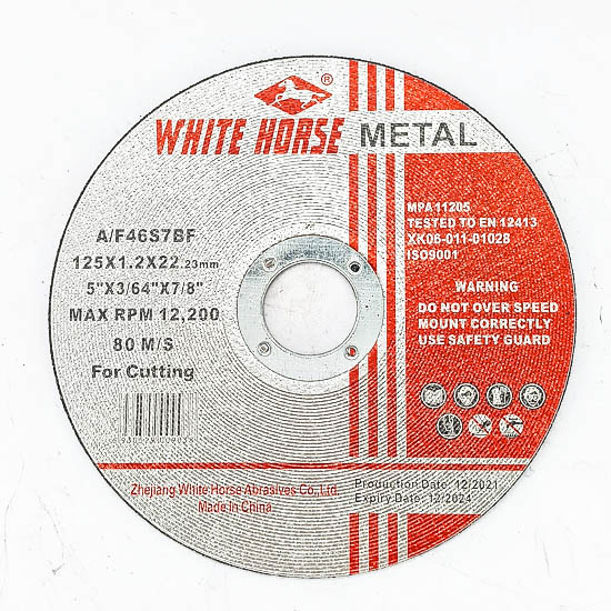 WHITE HORSE Тасдагчны ир 125мм